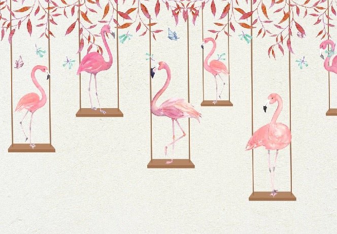 Papier peint Flamingo, XXL, tendance