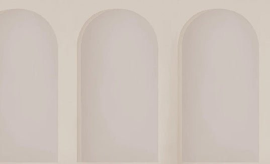 Papier peint panoramique arche beige