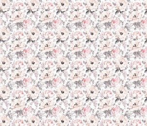 Tendre Aquarelle flower wallpaper