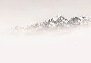 Misty morning wallpaper Mont Blanc