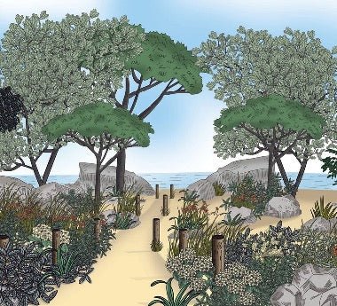 Papier peint paysage France bord de mer, XXL, tendance