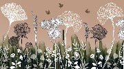 Papier peint panoramique floral addict