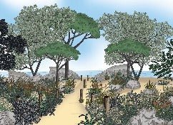 Papier peint paysage France bord de mer, XXL, tendance