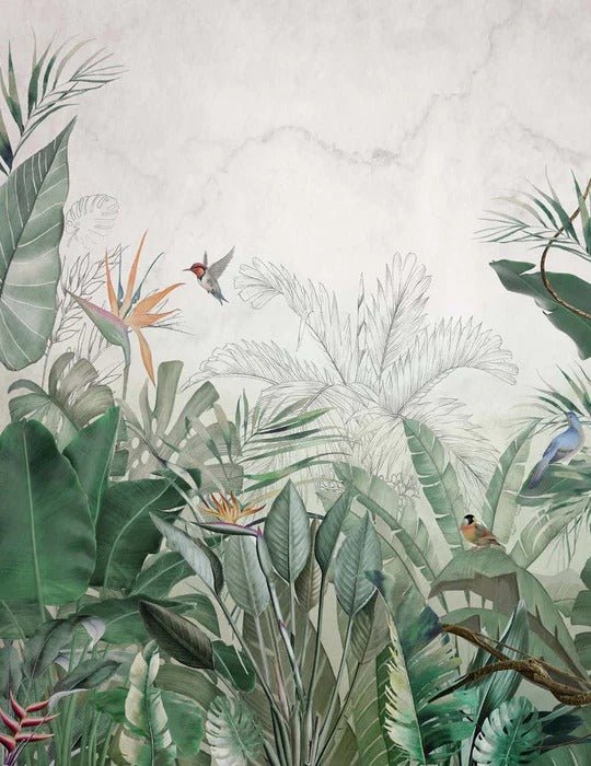 Papier peint panoramique jungle quintessence Amazonia, XXL, tendance