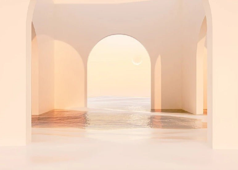 Papier peint panoramique design sunset arch