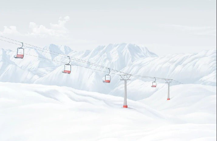 Papier peint massif des grandes Rousses, XXL, tendance