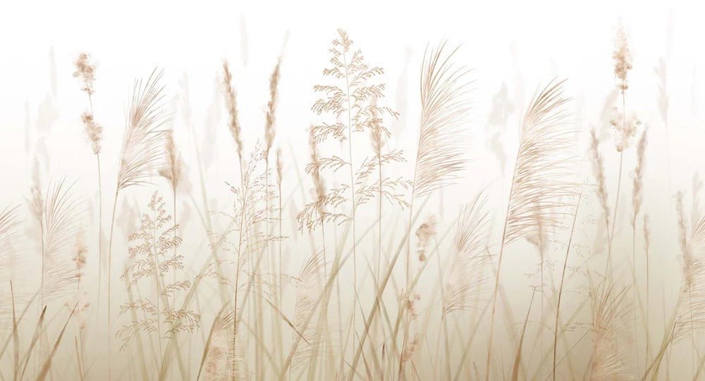 Wheat field flower wallpaper
