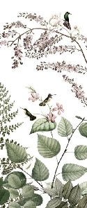 Soft mauve girl wallpaper