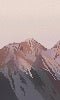 Papier peint panoramique - Lumière sur les cimes