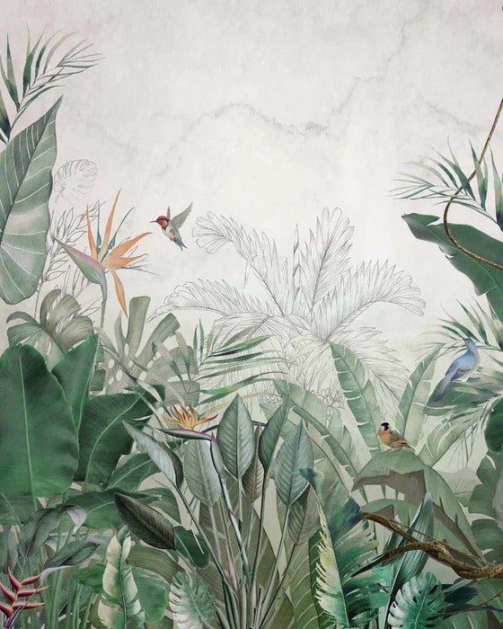 Papier peint panoramique jungle quintessence Amazonia