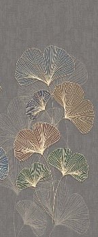 Papier peint panoramique ginkgo asie tendance, XXL, tendance
