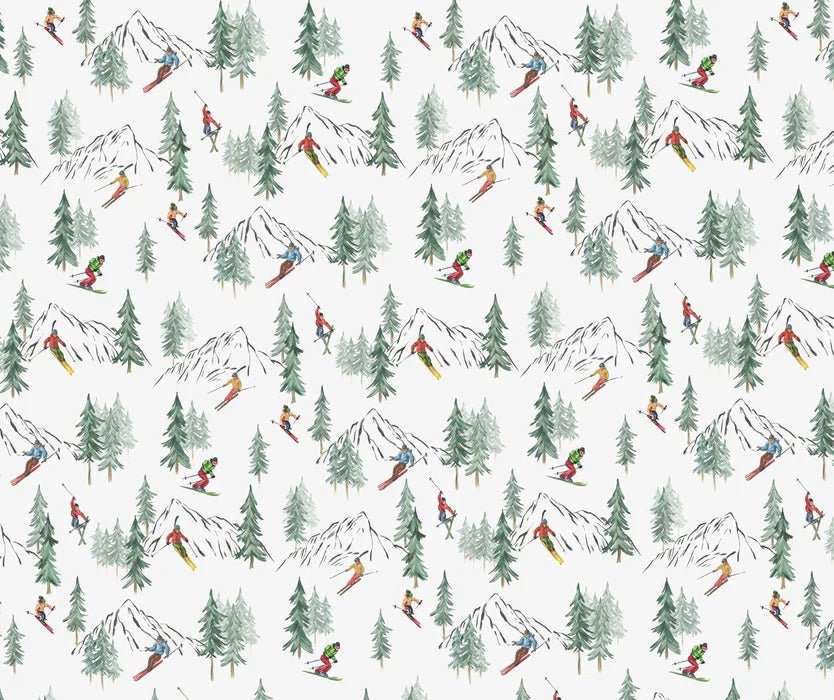 Papier peint Alpine glisse, XXL, tendance