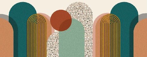 Papier peint Art pop déco graphique tendance