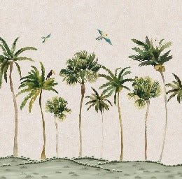 Papier peint rêve de palmier, XXL, tendance