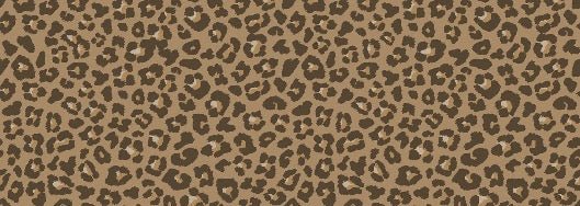 Papier peint motif léopard sable