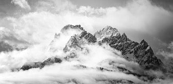 Papier peint panoramique pic Dolomites, XXL, tendance