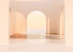 Papier peint panoramique design sunset arch