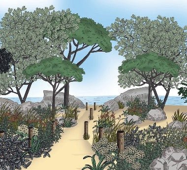 Papier peint paysage France bord de mer, XXL, tendance