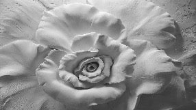 Papier peint Flower Sculpture 3D, XXL, tendance