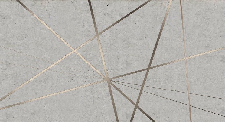 Design and graphic panoramic wallpaper
