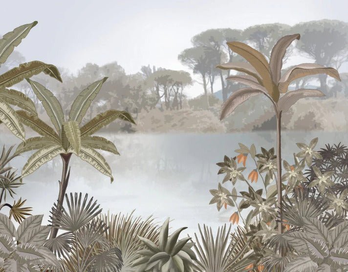 Papier peint sur mesure Jungle tendance peinture, XXL, tendance