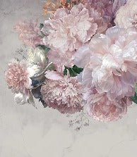 Papier peint panoramique pivoines, XXL, tendance