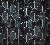 Papier peint dark blue chic