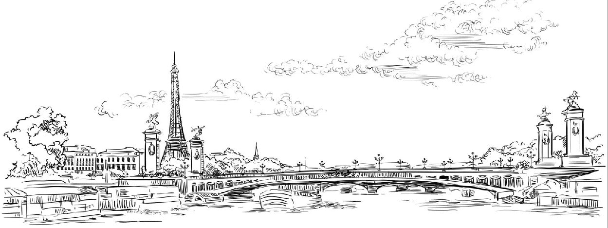 Papier peint pont Alexandre Paris, XXL, tendance
