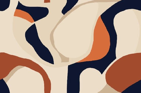 Contemporary harmony wallpaper