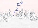 Papier peint télécabine bleuet, XXL, tendance