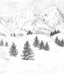 Papier peint Aiguilles d'Arves