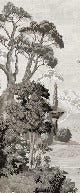 Panoramic landscape wallpaper