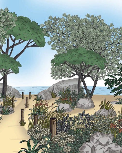 Papier peint paysage France bord de mer, XXL, tendance