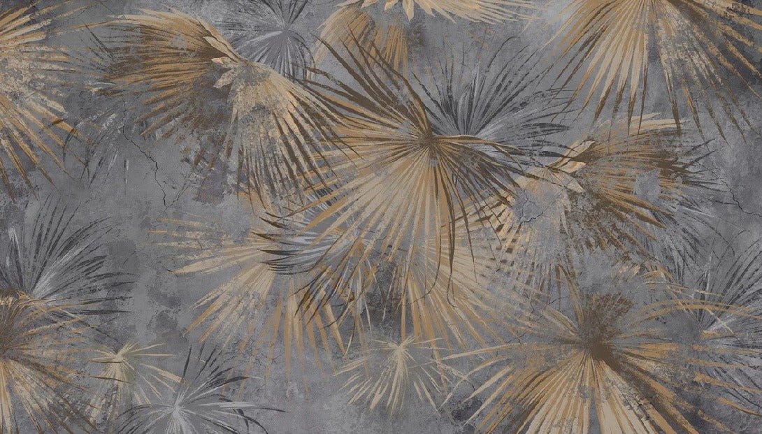Papier peint panoramique palm vintage