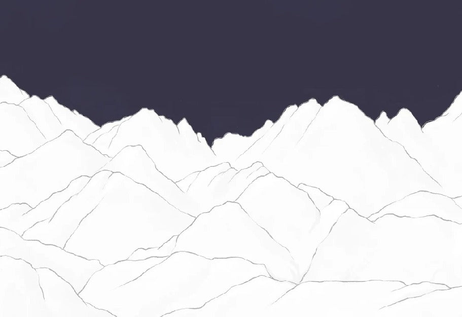 Papier peint panoramique massif des Écrins