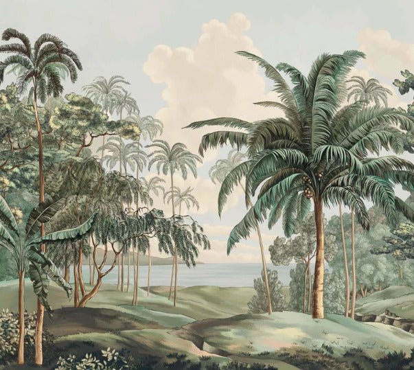 Papier peint paysage Célèbes