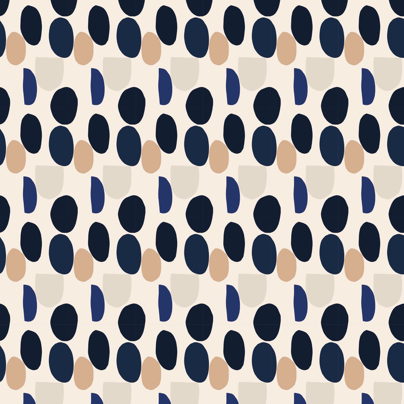 Papier peint rétro rond, XXL, tendance