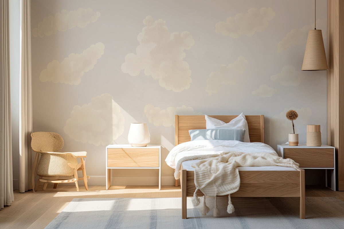 Children's wallpaper cloud