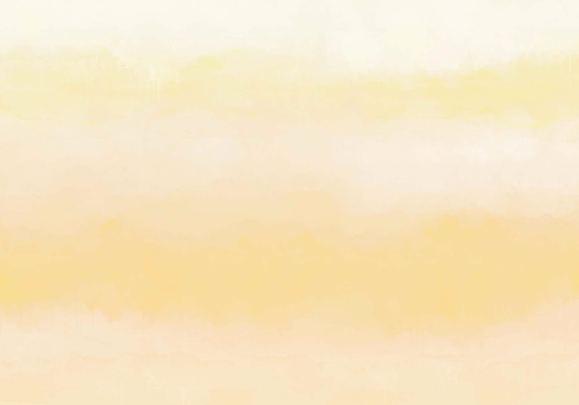 Papier peint panoramique dégradé jaune, XXL, tendance