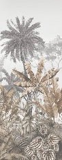 Tropical sepia wallpaper