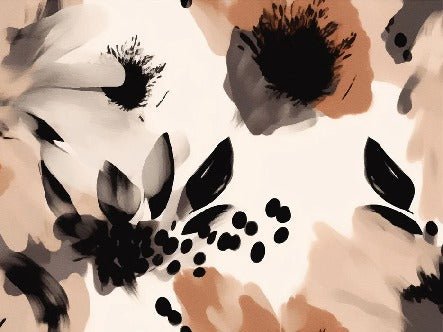 Hypnotic flower wallpaper