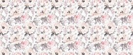 Tendre Aquarelle flower wallpaper