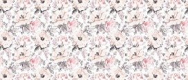 Tendre Aquarelle flower wallpaper