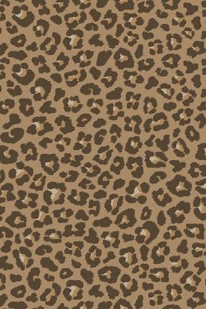 Papier peint motif léopard sable