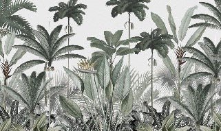 Papier peint panoramique jungle tree, XXL, tendance