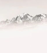 Papier peint matin brumeux Mont Blanc