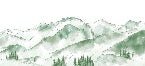 Papier peint montagne chaine des Aravis vert forêt