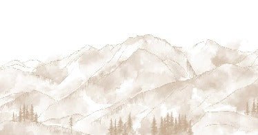 Papier peint panoramique Aravis sépia, XXL, tendance