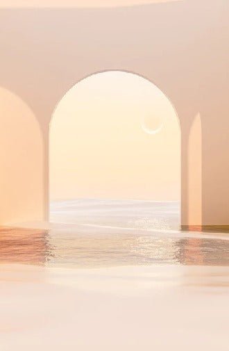 Papier peint panoramique design sunset arch