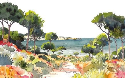 Papier peint panoramique air estival, XXL, tendance